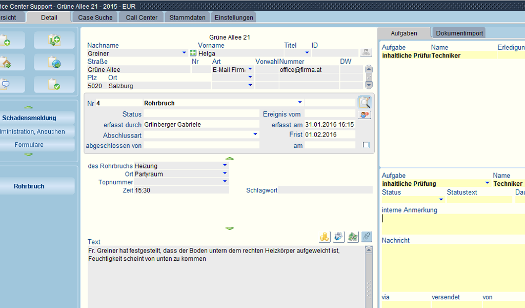 Standardisierte Geschäftsfälle